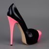 Casadei Leather Pump in Black - Lyst