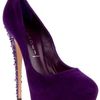 Casadei Gem Detail Pump in Purple - Lyst