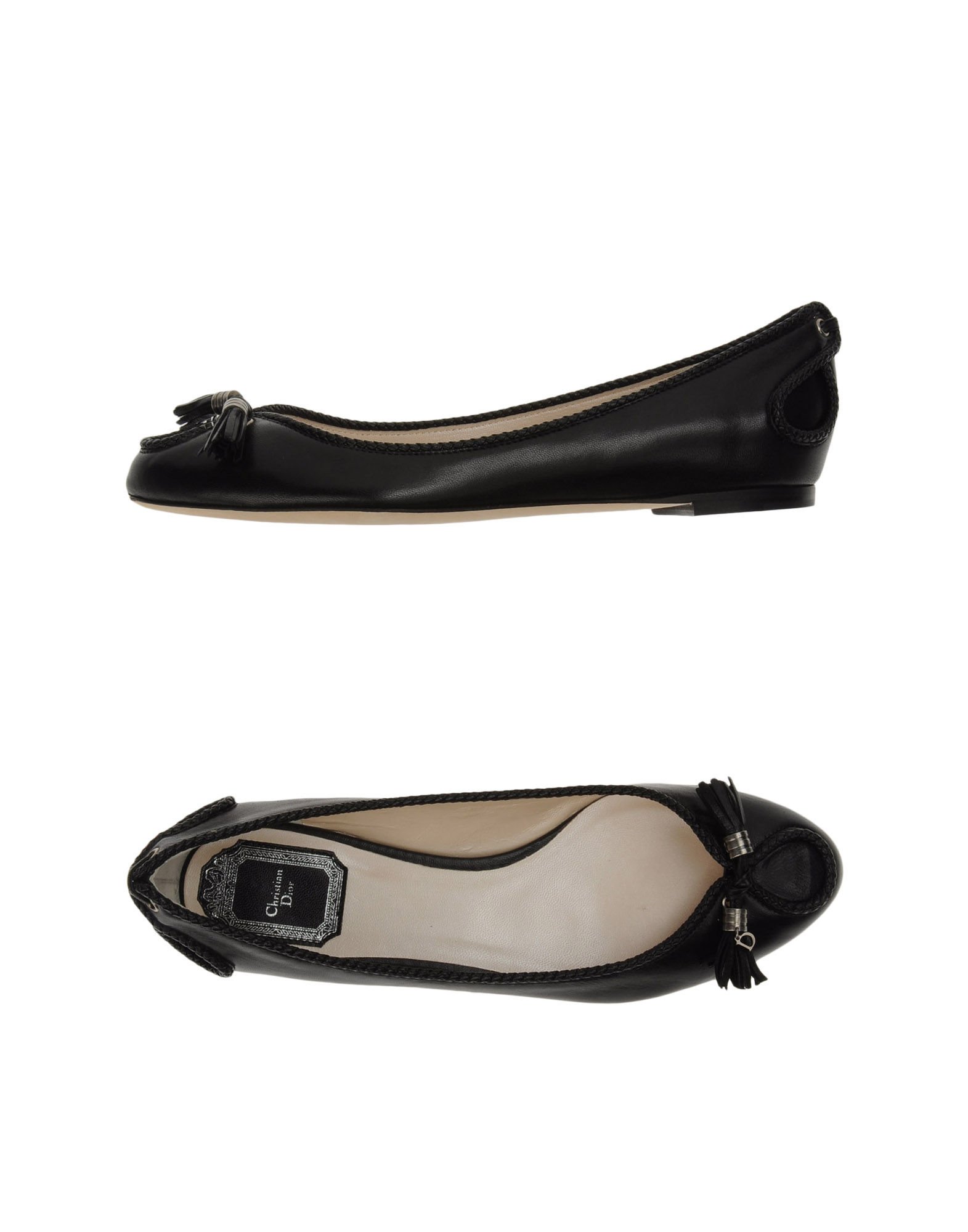 dior flat ballerina