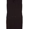 Alexander Wang Pleated Crepe Dress in Purple (merlot) - Lyst