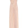Nina Ricci Draped Floral Lace Gown in Pink (rose) - Lyst