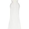 Nina Ricci Ruched Taffeta And Lace Gown in White - Lyst