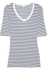 Splendid Florence Striped Cottonblend Top