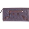 Balenciaga Arena Giant Rose Gold Wallet in Purple (rose) - Lyst