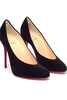 Christian Louboutin New Declic Suede Pumps - Lyst