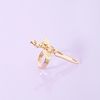 Nasty Gal Winged Dagger Ring in Gold - Lyst