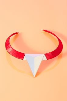 Nasty Gal Spike Collar Necklace - Lyst