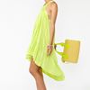 Nasty Gal Windsong Dress in Green (tan) - Lyst