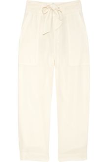 Rag & Bone Charlot Cropped Crepe Pants - Lyst