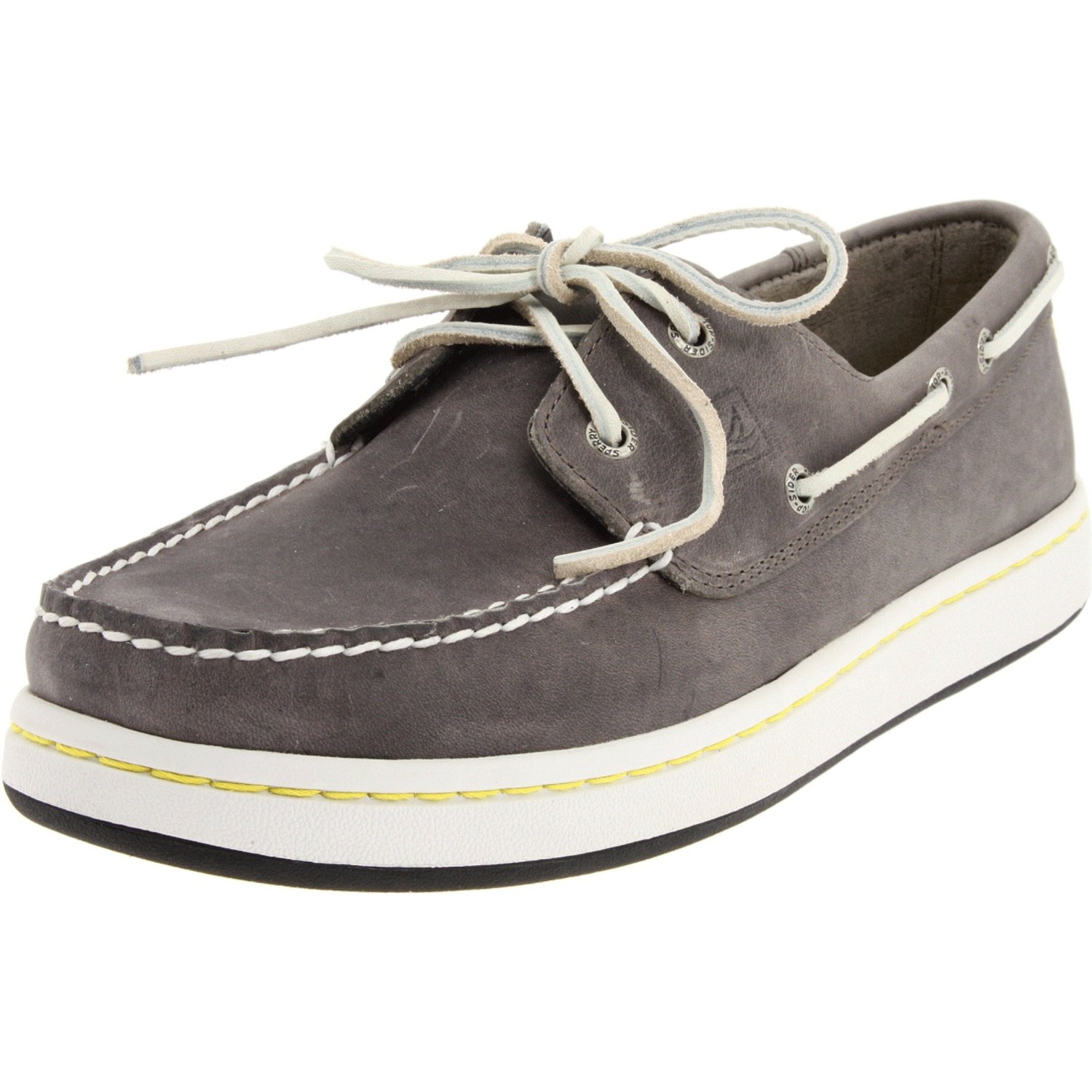 Sperry Topsider Mens Sperry Cup Boat Shoe in Gray for Men grey 