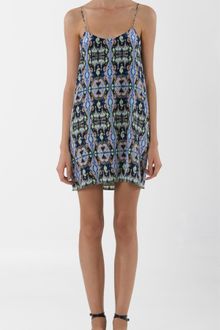 Tibi Layla Ikat Slip Dress - Lyst