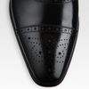 Versace Patent Leather Captoe Wingtip in Black for Men - Lyst