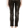 Alexander Mcqueen Paneled Leather Skinny Pants in Black - Lyst