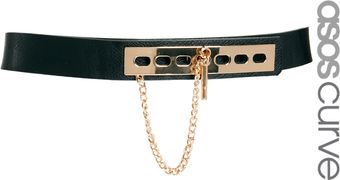 Asos Curve Link and Plate Detail Waist Belt - Lyst