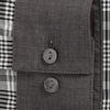 Calvin Klein Slim Fit Dress Shirt in Gray for Men (carbon plaid) - Lyst