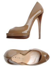 Casadei Pumps with Open Toe - Lyst