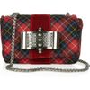 Christian Louboutin Sweety Charity Bowembellished Tartan Shoulder Bag in Multicolor (multicolored) - Lyst