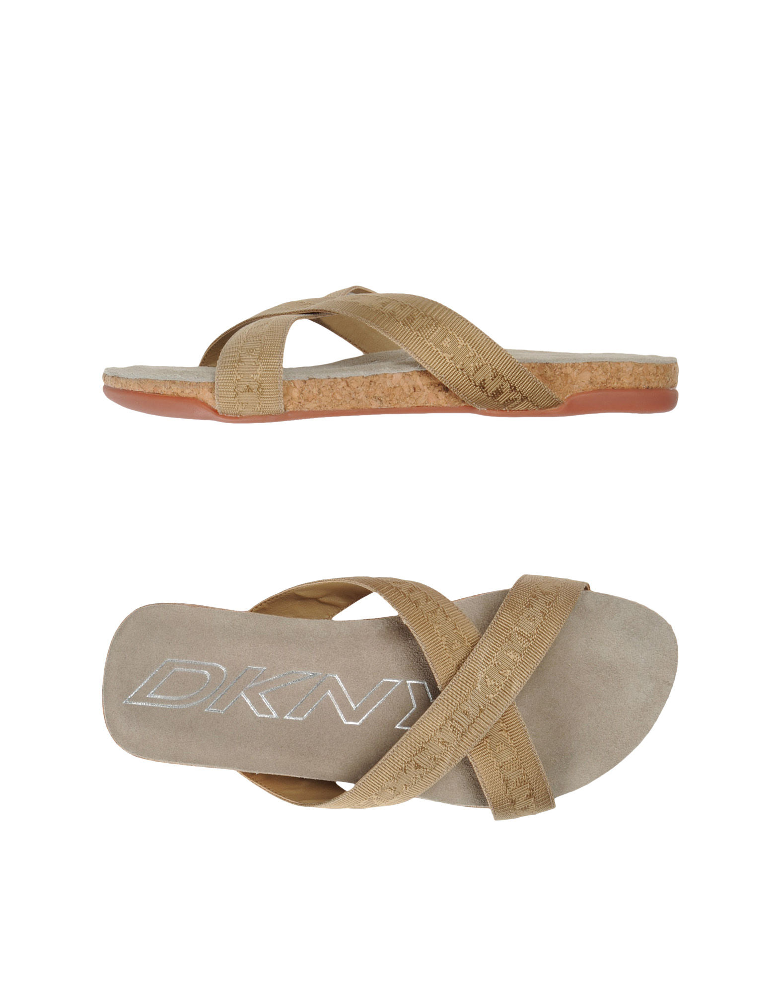 Dkny Clog Sandals in Beige for Men (sand) | Lyst
