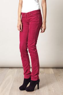 Etoile Isabel Marant Iti Skinny Corduroy Trousers - Lyst
