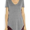 Helmut Lang Helmut Kinetic Jersey TShirt in Gray - Lyst