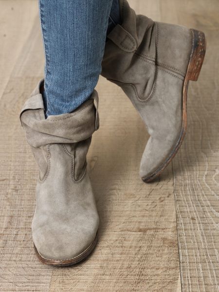 isabel marant boots grey