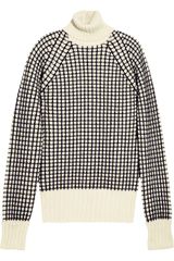 Joseph Waffle Knit Wool Turtle Neck Sweater