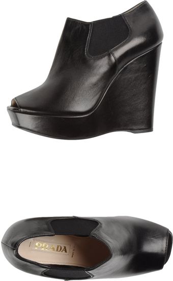 Prada Wedge - Lyst