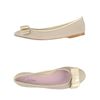Valentino Ballet Flats in Purple (black) - Lyst