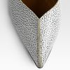3.1 Phillip Lim Carmen Pebbled Leather Platform Pumps in Silver (white) - Lyst