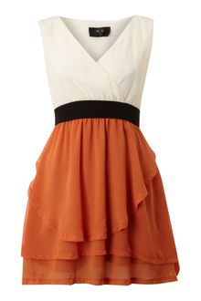 Ax Paris Vfront 2 in 1 Dress - Lyst