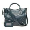 Balenciaga Giant Velo Leather Bag in Green - Lyst