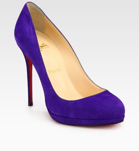 louboutin violet