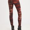 Helmut Lang Midnight Floral Reflex Leggings in Red - Lyst