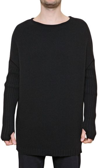 Laura G Ribbed Knit Sweater - Lyst