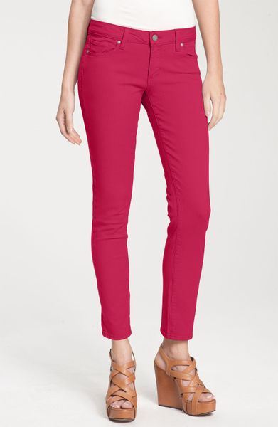 pink stretch pants