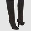 Balmain Highheeled Boots in Black - Lyst