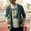 Baron Wells Organic Aloe T Shirt in Beige for Men (aloe) - Lyst