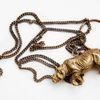 Cold Picnic Rhino Pendant in Gold (animal) - Lyst