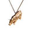 Cold Picnic Rhino Pendant in Gold (animal) - Lyst