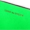 Comme Des Garçons Zip Wallet Super Fluo Bluegreen in Green for Men (blue) - Lyst