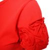 Comme Des Garçons Comme Des Garçons Applique Rose T Shirt Red in Red (rose) - Lyst