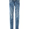 H&m Skinny Low Jeans in Blue (denim) - Lyst