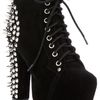 Jeffrey Campbell Spike Ankle Boot in Black - Lyst