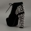 Jeffrey Campbell Spike Ankle Boot in Black - Lyst