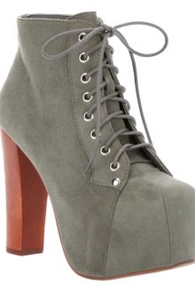 Jeffrey Campbell Lace Up Ankle Boot - Lyst
