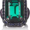 Lanvin Tutti Frutti Swarovski Crystal Ring in Silver - Lyst