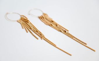 Lisa Levine Flame Earrings - Lyst