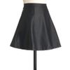 Modcloth Midnight Rocker Skirt in Black (midnight) - Lyst