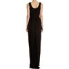 Prabal Gurung Drape Gown in Black - Lyst