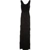 Prabal Gurung Drape Gown in Black - Lyst